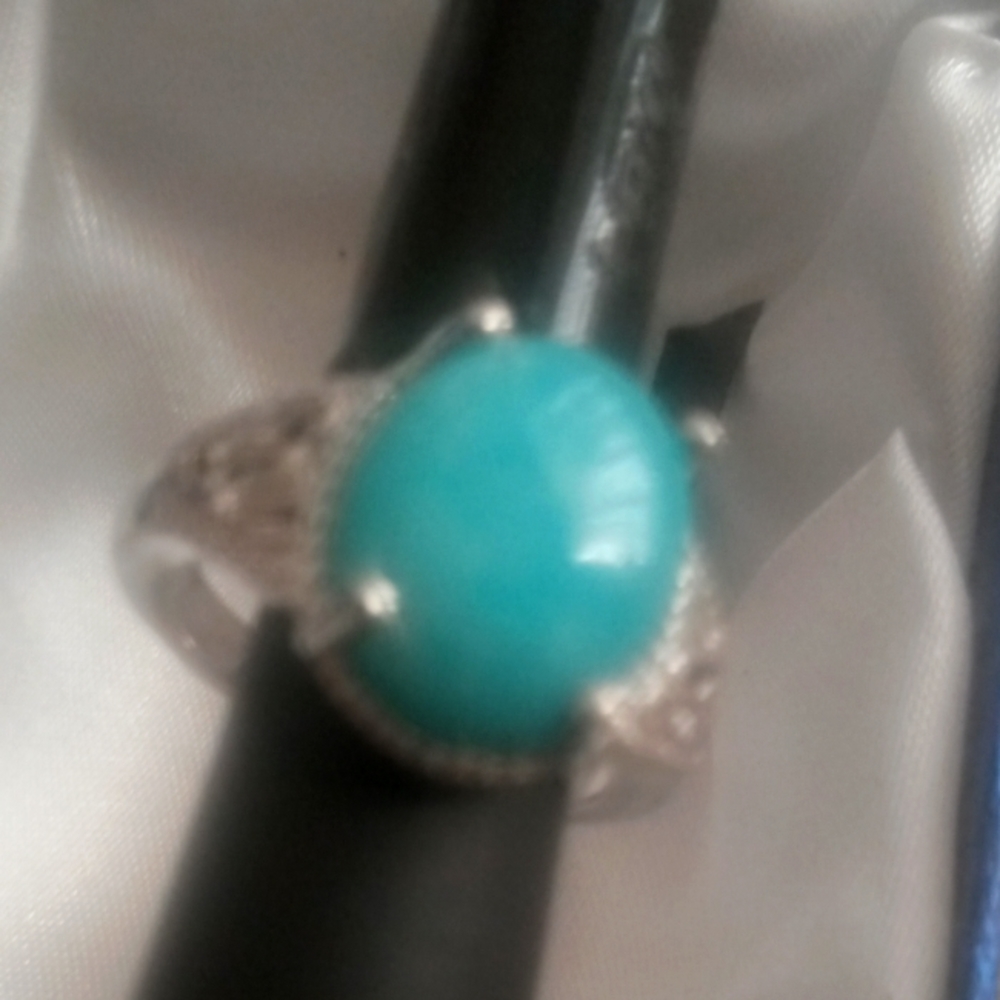 Russian Amazonite ring